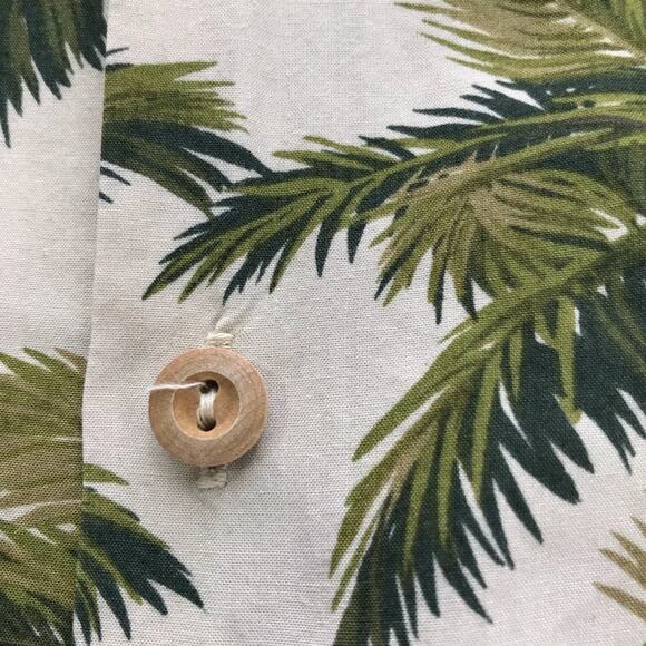 Vintage paradise found Hawaiian rayon short sleeve shirt mens XL palm trees - Picture 6 of 9